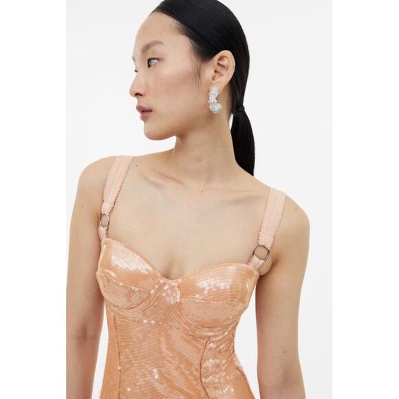 NWT H&M Sequined Mini Dress Studio Collection SS23 | Size S - Picture 5 of 10